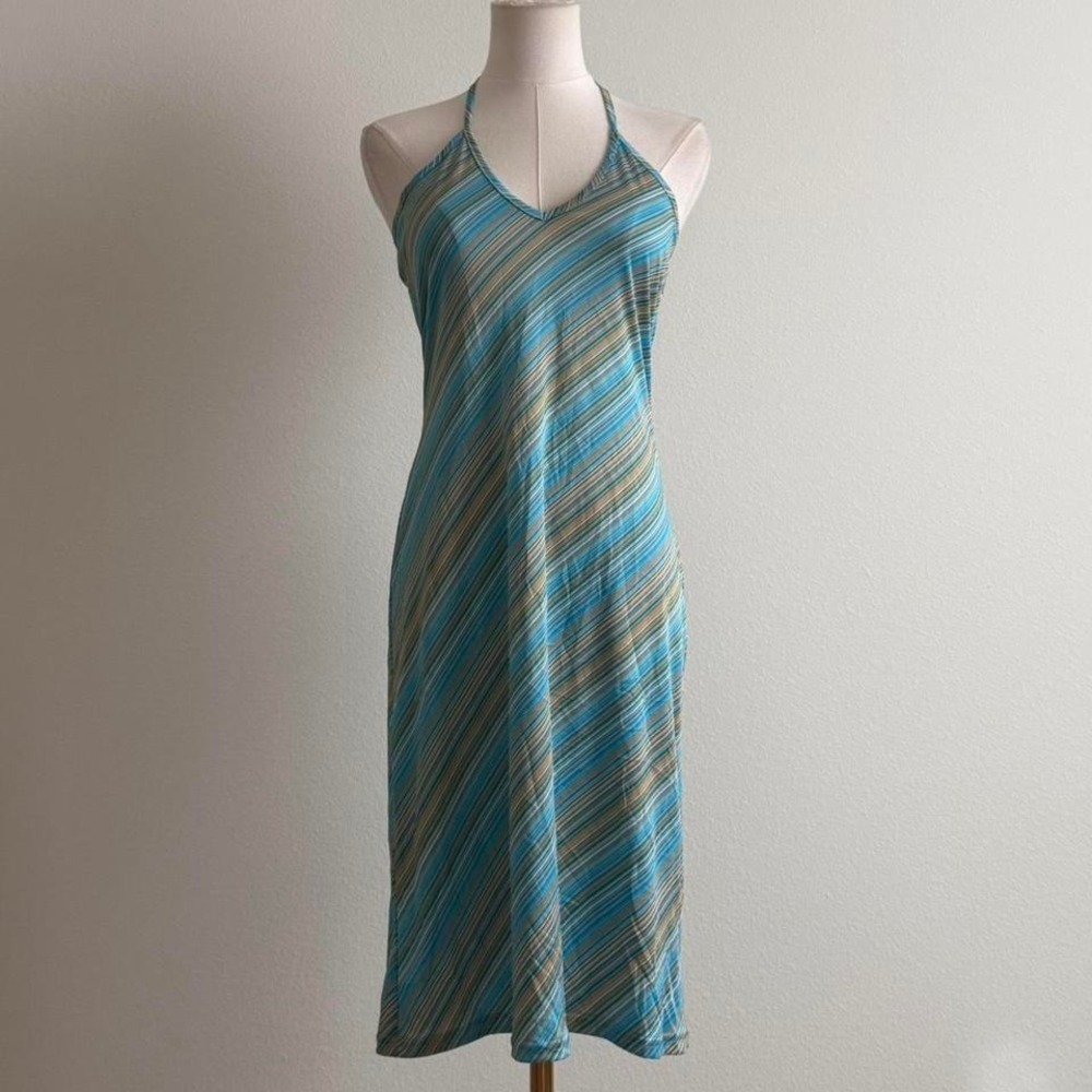 Y2K Orsay Halter Dress Beachy Boho Fairycore Party Dress